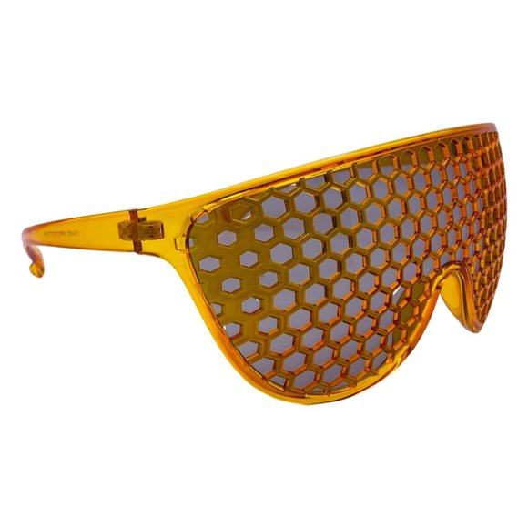 N20: Orange Shield Sunglasses - Picture 2 of 4